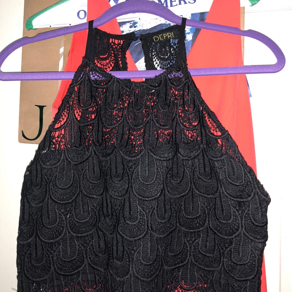 Cute black crop top